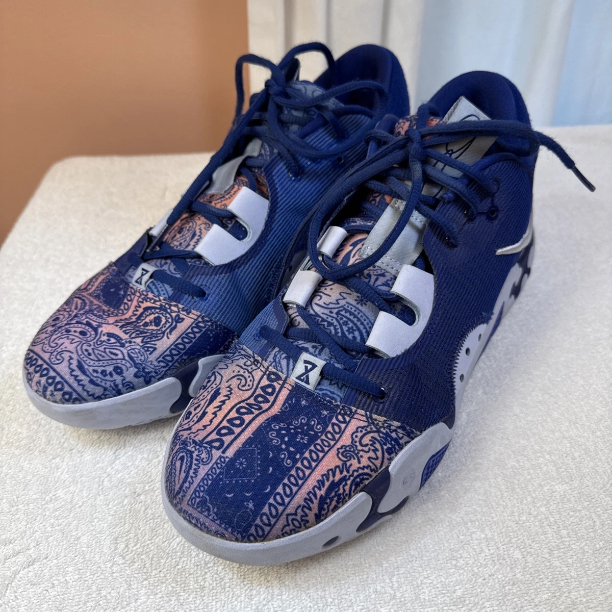 Nike PG 6 Blue Paisley - огромный выбор по лучшим ценам | eBay