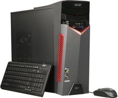 Acer Gaming Desktop Aspire AMD Ryzen 5 1400 8GB DDR4 1TB GTX 1050 Windows 10