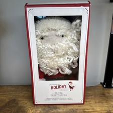 Pottery Barn Kids Santa Claus Christmas Tree Topper Collectible Decor