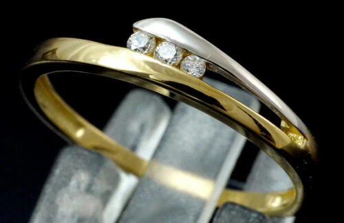 Zirkon Echtschmuck-Ringe mit Perlen