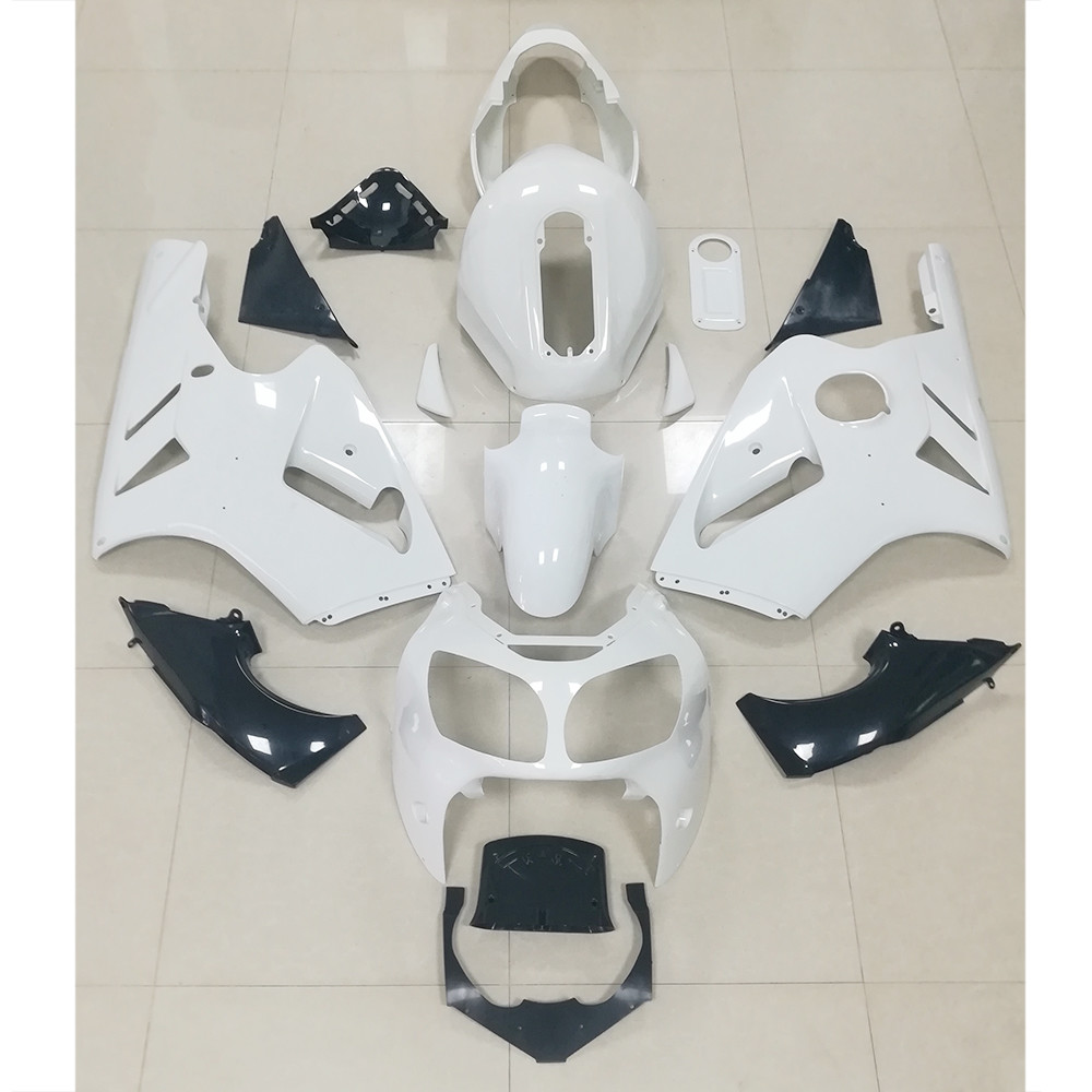 【新品】  Box(Wide) Unpainted White Fairing Kit For Kawasaki Ninja ZX12R 2000 2001 ABS