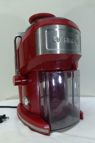 Cuisinart CJE-500 Red Compact Juicer / Juice Extractor healthy works  perfect | eBay