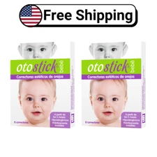 Otostick Baby- 2 Pack Protruding Ear Corrector for Babies with Baby Cap from 3mo
