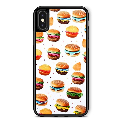 Chicken burger sandwich For Samsung A15 A16 S23 S24 S25 Ultra FE Flexible Covers - 第 11/25 張圖片