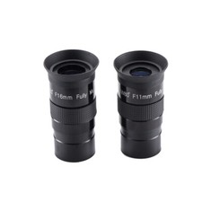 1.25 Inch 80 Degree Ultra Wide Angle Telescope Eyepiece F11mm F16mm HD FMC Lens