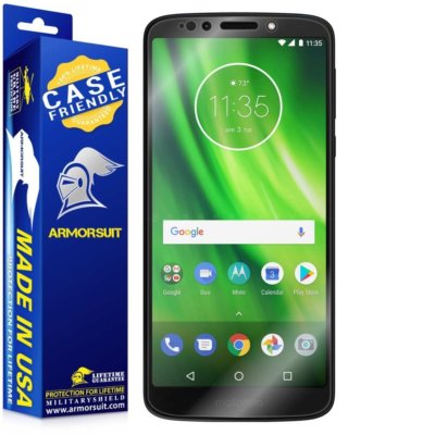 [2-Pack] ArmorSuit Motorola Moto G6 Plus CaseFriendly Screen Protector