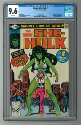 Savage She-Hulk #1 CGC 9.6 White Pages