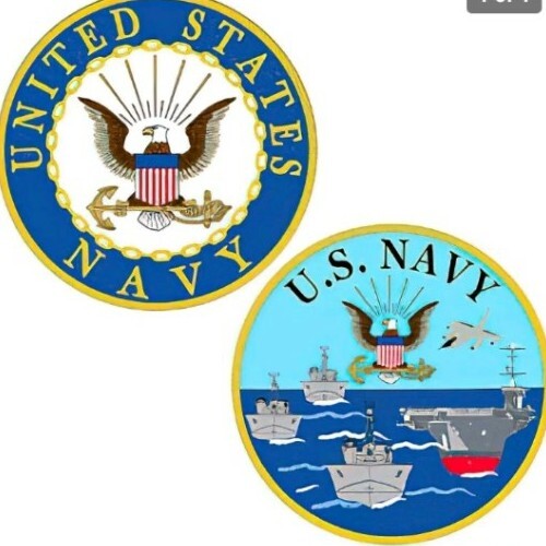 US Navy Challenge Coin - Collectors Series Military Memorabilia-image