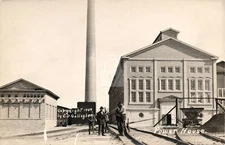 Power House Ely NV Nevada 1909 RPPC Photo Postcard COPY