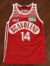 Canotta COSTA SCAVOLINI PESARO maglia basket jersey trikot camiseta best company