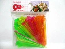 TORUNE Lunch Box Bento Decoration Food Pick Picks Heart  100pcs Made in JAPAN