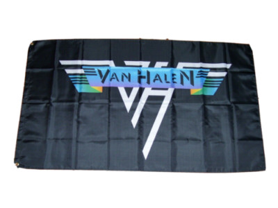 VAN HALEN 3'X5' FLAG BANNER DAVID LEE ROTH MAN CAVE ROCK BAND WALL FAST SHIPPING