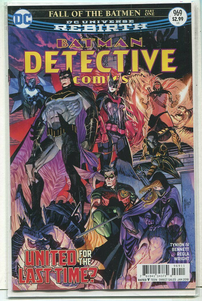 Detective Comics-Batman #969 NM Rebirth Fall Of The Batman Pt. 1DC