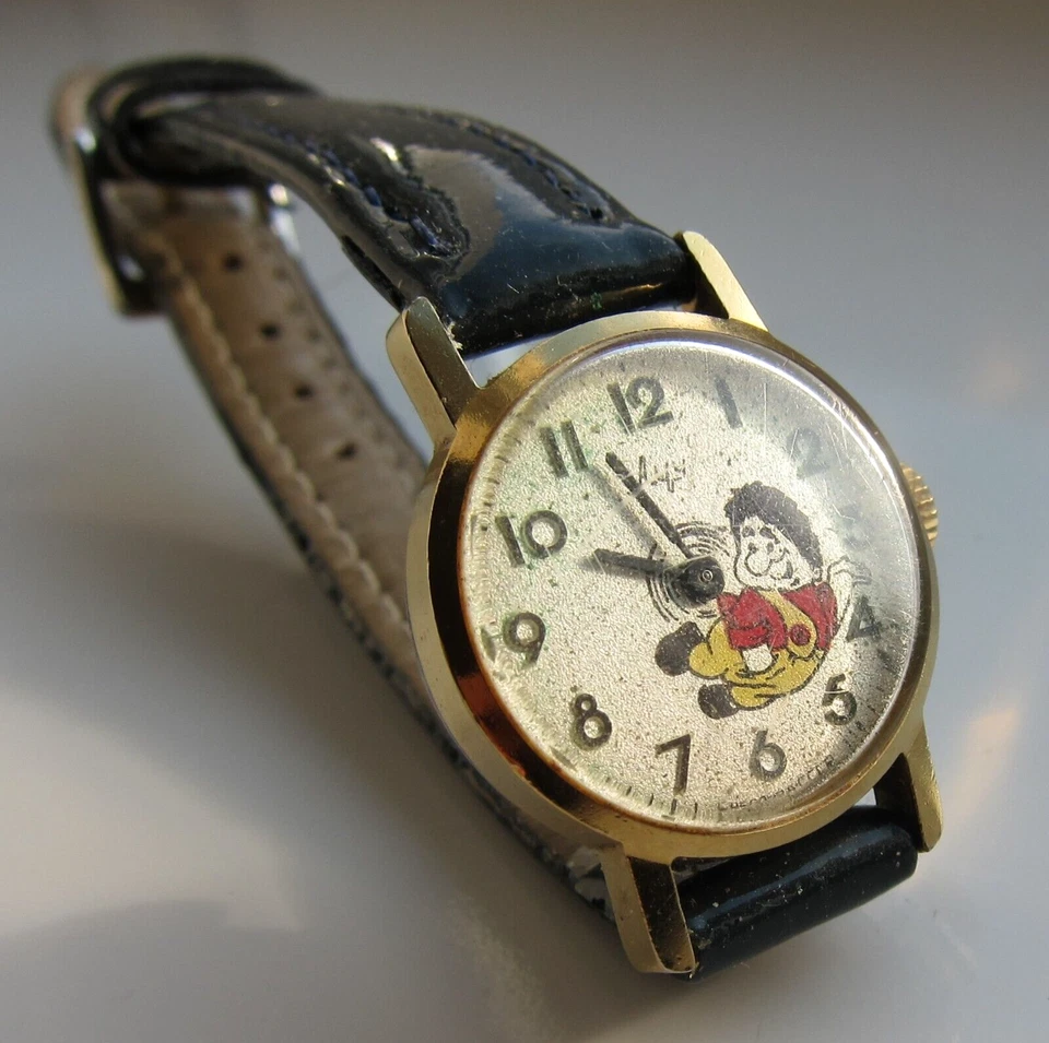 Reloj Pulsera URSS Retro Soviético Infantil Mujer LUCH cal.1801, Comics, Carlson. Foto 2 de 4