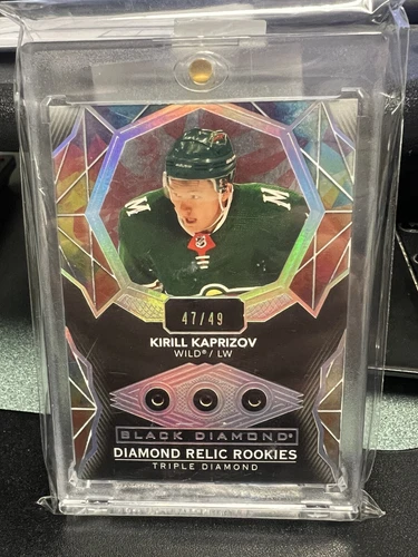 2020-21 Black Diamond Rookie Gems Triple Diamond Kirill Kaprizov /49