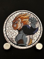 Vegeta Dragon Ball Z Mini Menko K-5 Shueisha Japanese JAPAN Very Rare
