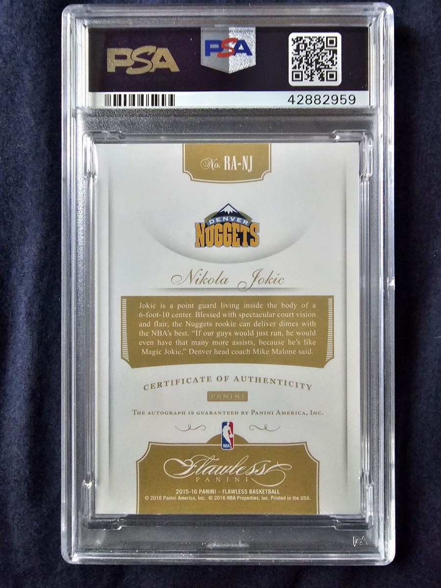 TOTO,直筆サイン入り,AOR,STEVE LUKATHER,新品未開封 2021-22 IMMACULATE TRIPLE AUTOGRAPHS 8/10 GOLD NOWITZKI / JOKIC