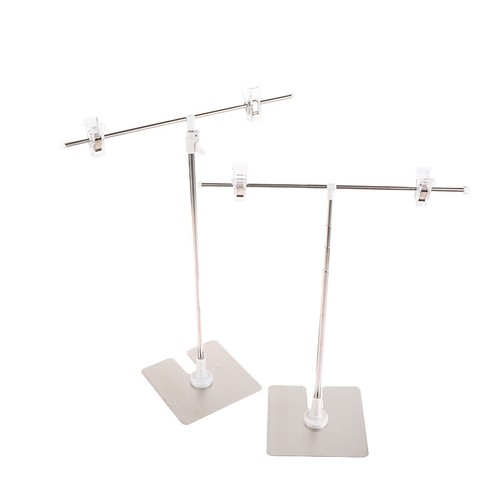 T-Shape Advertising Clip Holder Video Shoot Props Poster Display Rack _yi - Picture 12 of 14