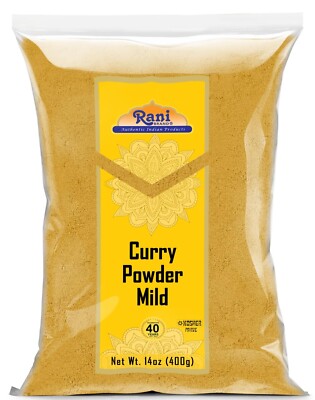 Rani Curry Powder Mild Natural 10-Spice Blend 14oz (400g)