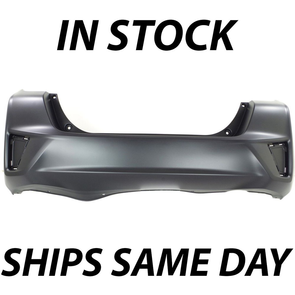 Primered Rear Bumper Cover for 2015-2017 Honda Fit Replacement