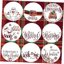 Large Christmas Stencils 12  Christmas Stencil for Painting on Wood Christmas02