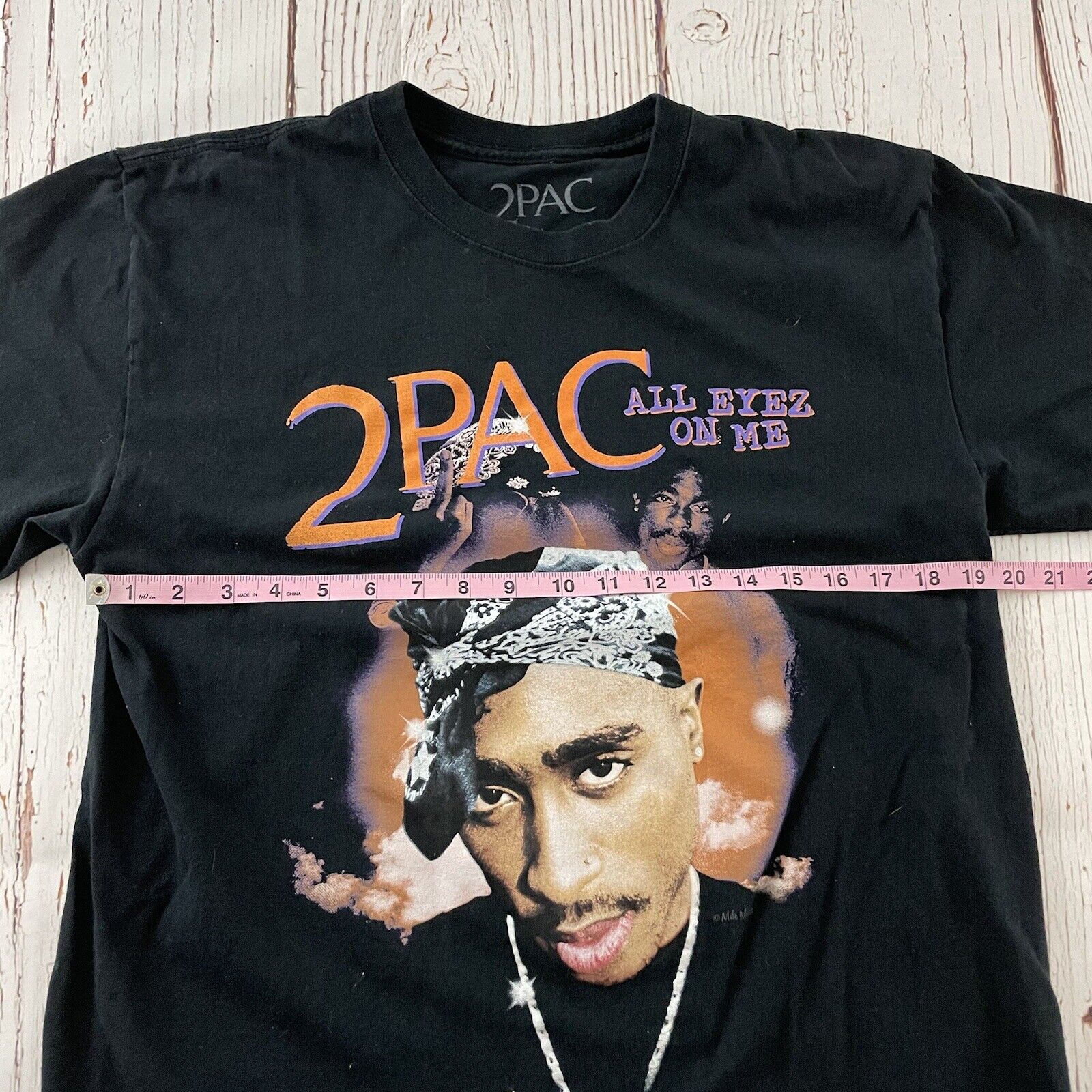 激レア!! Vintage 2Pac All Eyez On Me 追悼Tシャツ-