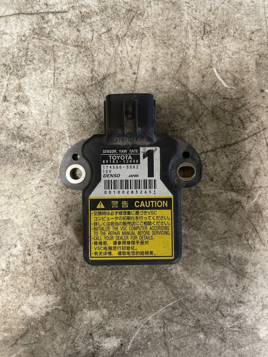 TOYOTA レクサス LS460 センサー・ヨーレート ☑️ 07-09 LEXUS LS460 YAW RATE SENSOR OEM 89183-12040 | eBay