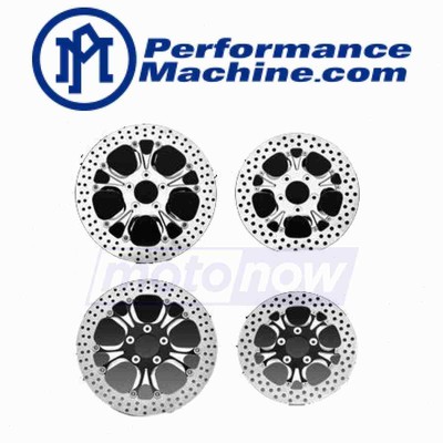 Performance Machine Front Right Luxe Two-Piece Brake Rotor for 2006 Harley vn