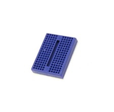 2PCS Mini Blue Solderless Prototype Breadboard 170 Tie-points for Arduino