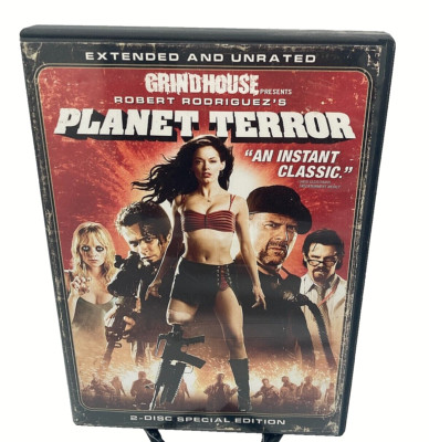 Planet Terror (2007), DVD Movie, Dimension Home Video Unrated WS (2007)