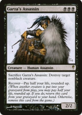 1 x Garza's Assassin - Coldsnap - LP - MTG - EOF