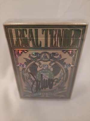 Legal Tender v2 Holographic Playing Cards Deck Signed by Jackson Robinson  1/500 | eBay