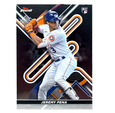 Jeremy Pena Houston Astros 2022 Topps Finest #9 ROOKIE RC