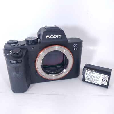 MINT Sony Alpha A7II SHUTTER: (100) 24.3MP Digital Camera Body A7