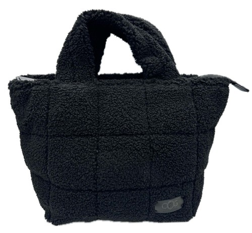 OOG Teddyfell Plüsch Shopper Tasche Wolle Schulter Henkeltasche Tote Bag Fluffy - Picture 2 of 40