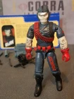 GI JOE ~ 2000 COBRA ROCK VIPER ~ HIGH GRADE ~ 100% CMP & FILE CARD skullbuster