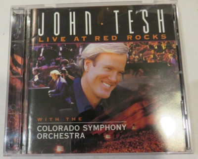 Vintage CD 1995 - Live at Red Rocks by John Tesh (CD, Mar-1995, Decca) Tested