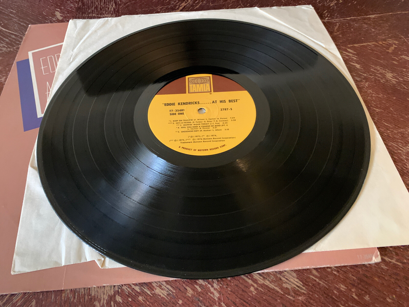 EDDIE KENDRICKS AT HIS BEST VINTAGE VINYL LP eBay