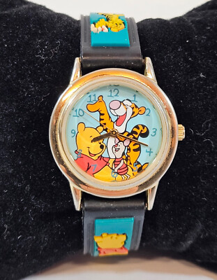 Disney Time Works Winnie The Pooh Uhr, Japan Uhrwerk, wasserdicht funktioniert