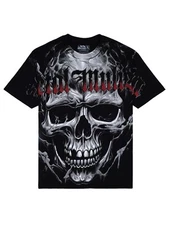 Metal Mulisha Men's Ryder Short Sleeve T-shirt Skull FMX Logo MX Motocross Tee