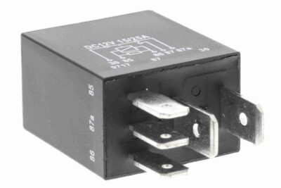 VEMO Relais, Arbeitsstrom 12V, 5 Pins, Wechsler, schwarz 5 Pins für BMW V20-71-0