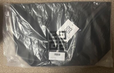 Givenchy Novelty Business Tote Bag and Pouch Set Black Unisex Limited Edition
