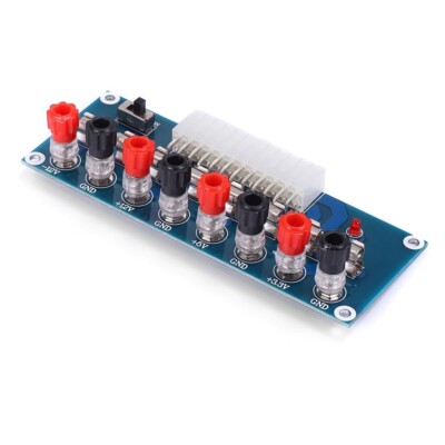 ATX-Benchtop-Netzadapterplatine PC ATX2 Power Module Out Supply 128x48x30mm