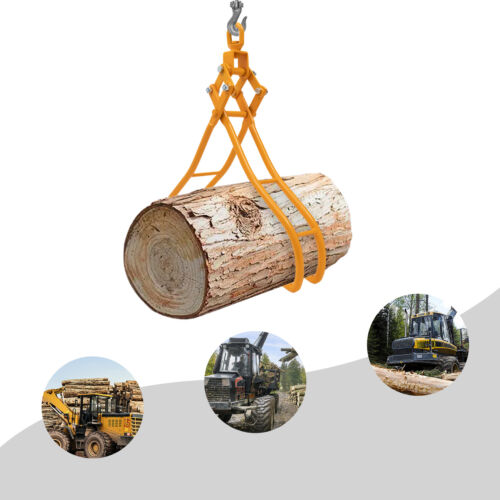 36in 4 Claw Log Lifting Tongs Heavy Duty Solid Steel Lumber Log Gripper 4409lbs - Picture 10 of 24