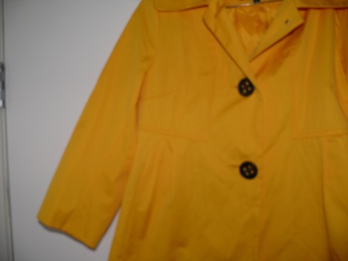 Colebrook Classics Women's Lined Yellow Jacket size S Small Large Buttons NWT - Picture 4 of 12