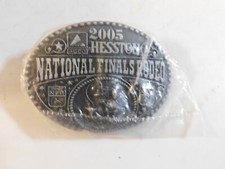 2005 HESSTON NATIONAL FINALS RODEO YOUTH BELT BUCKLE SEALED NEW