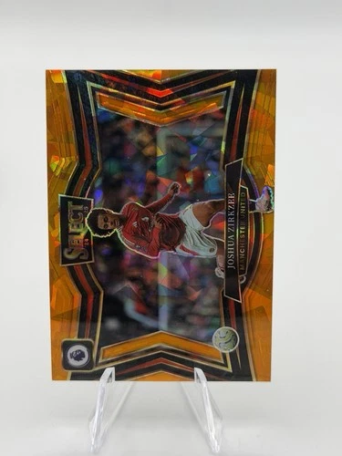 2024-25 Panini Select Premier League Field Level Joshua Zirkzee #230 Orange Ice