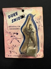 1956 BIG LEAGUE STARS DUKE SNIDER FIGURINE IN ORIGINAL PACKAGE BROOKLYN DODGERS