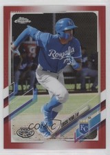 2021 Topps Pro Debut Chrome Red Refractor 2/5 Erick Pena #PDC-83 7c5