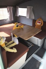 Qek Junior Bett-Tischgestell Queck Qeck Quek DDR Tisch Wohnwagen